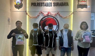 Polisi-Berhasil-Amankan-Residivis-Narkoba-di-Surabaya-Ratusan-gram-Sabu-Disita