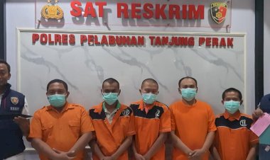 Polres-Tanjungperak-Berhasil-Mengamankan-Komplotan-Pencurian-Mobil