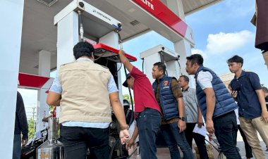 Jelang-Lebaran,-Polresta-Sidoarjo-Cek-Sejumlah-SPBU