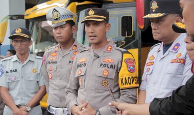 Cek-Terminal-Bus,-Kapolres-Jember-Pastikan-Kelayakan-Angkutan-Lebaran