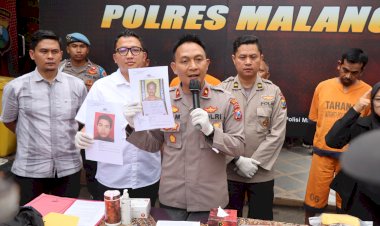 Polres-Malang-Amankan-4-Tersangka-Perampokan-di-Kalipare,-Dua-DPO-Dikejar
