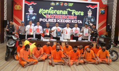 Polres-Kediri-Kota-Berhasil-Ungkap-Delapan-Kasus-Diantaranya-Curanmor-Sepanjang-Bulan-Mei-2024