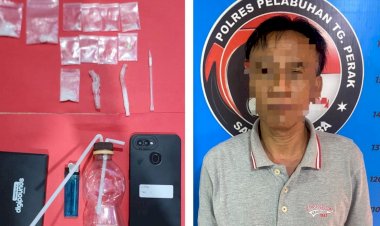 Polres-Pelabuhan-Tanjungperak-Amankan-Mantan-Anggota-DPRD-Bangkalan-Diduga-Edarkan-Sabu