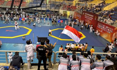 Ikuti-Kejuaraan-Terbuka-Quang-Ninh-Vietnam,-Taekwondo-Garuda-Bhayangkara-Presisi-Polri-Raih-8-Emas