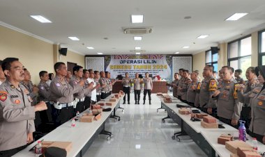 Wakapolresta-Sidoarjo-Pimpin-Latpra-Ops-Lilin-Semeru-2024