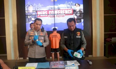 Polres-Pacitan-Berhasil-Amankan-Tersangka-Curanmor-dan-2-Unit-Motor-Hasil-Curian