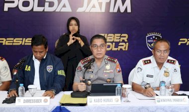 Polda-Jatim-Bongkar-Sindikat-Love-Scamming-Internasional,-3-Tersangka-Diamankan