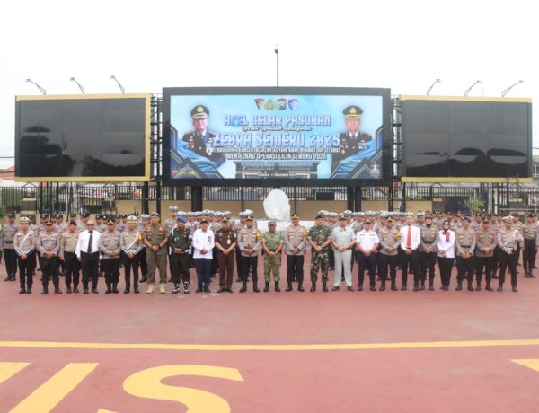 Polresta Sidoarjo Gelar Operasi Zebra Semeru 2025, Wujudkan Kesadaran Berlalu Lintas dan Cegah Fatalitas di Jalan Raya