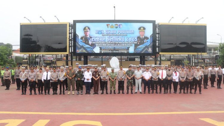 Polresta-Sidoarjo-Gelar-Operasi-Zebra-Semeru-2025,-Wujudkan-Kesadaran-Berlalu-Lintas-dan-Cegah-Fatalitas-di-Jalan-Raya