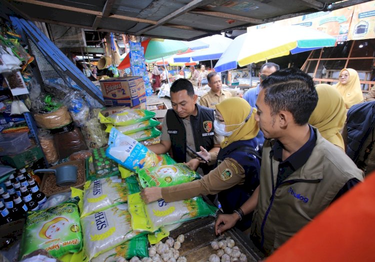 Satgas Pangan Polres Madiun Sidak Pasar Antisipasi Lonjakan Harga Bapokting Jelang Ramadhan