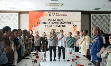 Optimalkan-Peran-Satkamling-untuk-Kondusifitas-Kamtibmas,-Polresta-Sidoarjo-Bekali-Pelatihan-Anggota